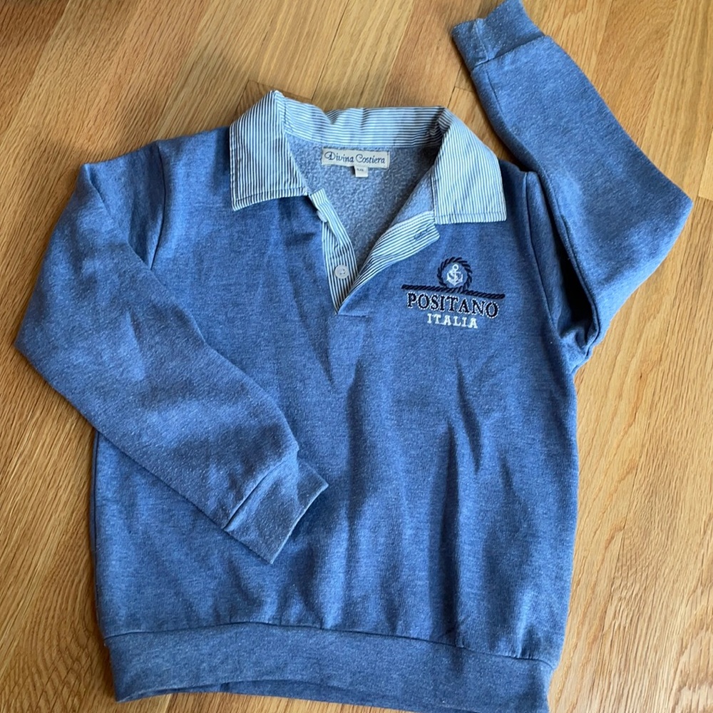 Italian brand Divina Costiera sweat shirt